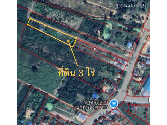 ขายที่ดินพร้อมบ้าน 3ไร่ หมู่บ้านหนองตาฉาว ตำบล เขากระปุก อำเภอท่ายาง เพชรบุรี ขายทั้งแปลง 2ล้าน
