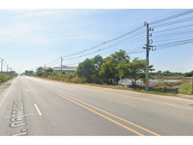 ขายที่ดินสีม่วงติดถนนตลาดปองพล รพช 47 ไร่ คลองอุดมชลจร ใกล้ถนนสุวินทวงศ์304-4กม. เมืองฉะเชิงเทรา