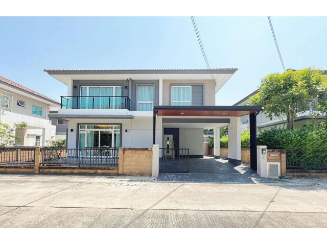 บ้านเดี่ยว 2 ชั้น  คาซ่า พรีเมี่ยม ราชพฤกษ์-แจ้งวัฒนะ / Casa Premium Rajapruk-Chaeng Watthana ที่ดิน  55.6 ตร.ว. 3 นอน 3