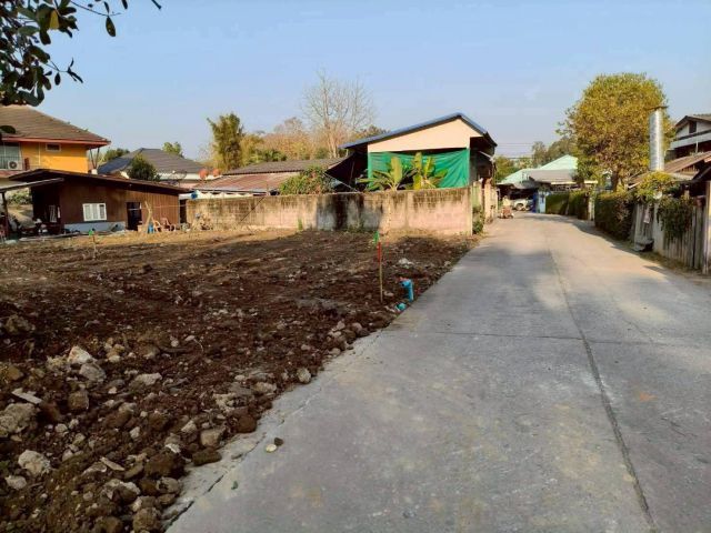 ขายที่ดินตำบลหนองควายหางดงติดถนนโฉนด