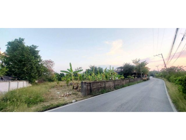 ขายที่ดินบ้านปากกองสารภีล้อมรั้วเรียบร้อยพร้อมโอน