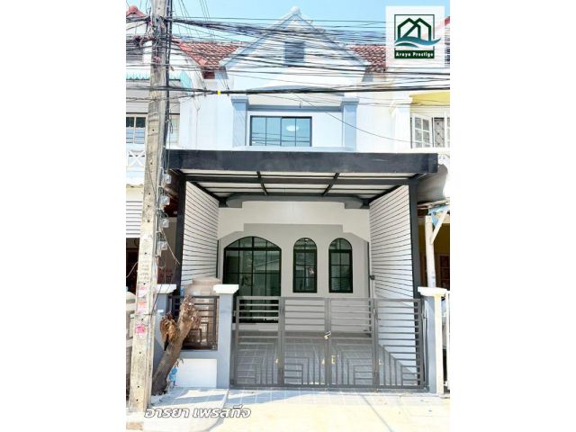 มนชญา2 สายไหม49 บ้านตกแต่งใหม่พร้อมเข้าอยู่