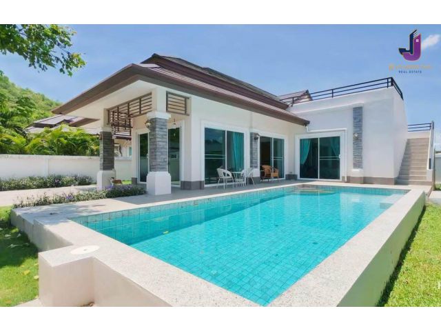ขายพูลวิลล่าหัวหิน วิวภูเขา + สระส่วนตัว หลังมุม บรรยากาศดีมาก! ใครกำลังหาบ้านพักตากอากาศ หรือซื้อไว้ปล่อยเช่า บอกเลย