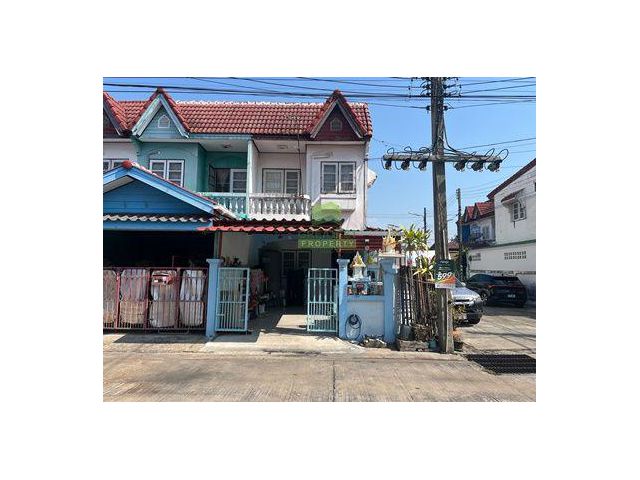 ขายทาวน์เฮ้าส์ ม.ฉัตรณรงค์วิลล่า 5 ลำลูกกา คลอง7 เนื้อที่ 19.90 ตร.ว แปลงริม ทำเลดี บึงคำพร้อย ปทุมธานี