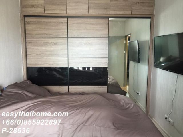 P-28536 คอนโด 1 นอน วิวเมืองสวย @ไอดีโอ สุขุมวิท 115 ใกล้ BTS ปู่เจ้าฯ 2.49 ล้าน | Line Id: @easythaihome | 085-592-2897