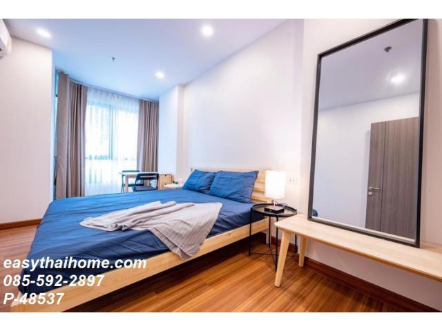 ให้เช่าด่วน 2 ห้องนอน | ราคาดี P-48537] ศุภาลัย พรีเมียร์ เจริญนคร เขตคลองสาน 50 ตรม 2 นอน ชั้น 6 วิวเมืองสวย แต่งครบ