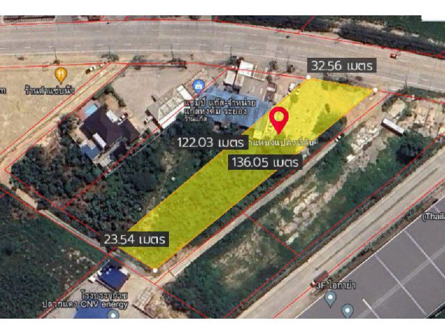 ขายที่ดินถมแล้วปลวกแดงใจกลางนิคมอมตะเนื้อที่ 2 ไร่ ติดถนนเส้น3080วังตาผิน ใกล้โรบินสันบ่อวิน9กม. จ.ระยอง