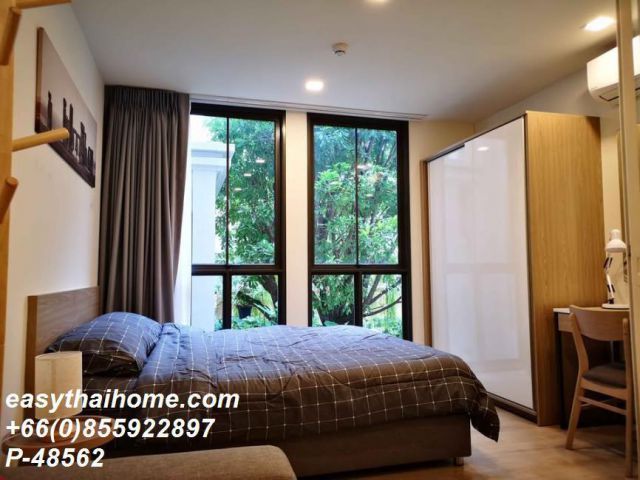 P-48562 คอนโดหรู  Chambers Onnut Station ใกล้ BTS อ่อนนุช 1 ห้องนอน วิวสวน เริ่ม 16,000 บาท! | Line Id: @easythaihome