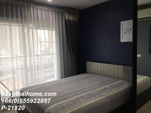 P-21820 วิวเมืองสวย แอสไพร์ พระราม 9 ใกล้ MRT พระราม 9 เริ่ม 3.7 ล้าน! | Line Id: @easythaihome | 085-592-2897