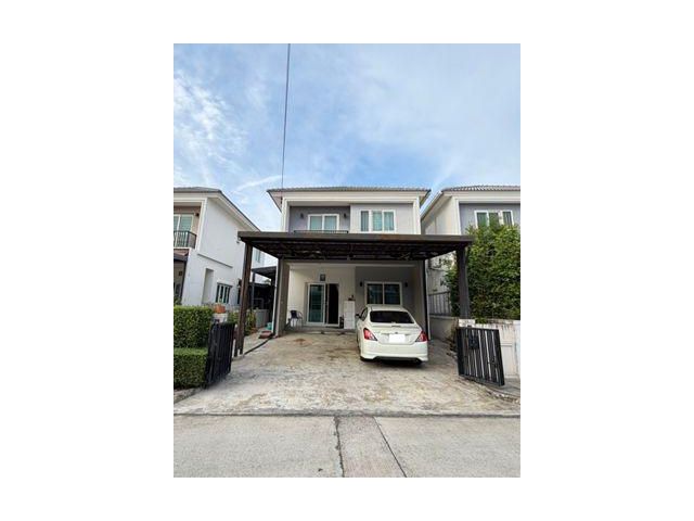 R054-026 ขาย หมู่บ้าน ชวนชื่น พาร์ค อ่อนนุช-วงแหวน บ้านแฝด 2 ชั้น 39 ตารางวา