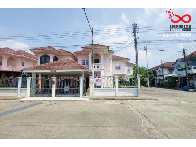 ขายบ้านแฝด 2 ชั้น บ้านธนารมณ์ (ธนาริน) ถนนหทัยราษฎร์ - สายไหม ลำลูกกา