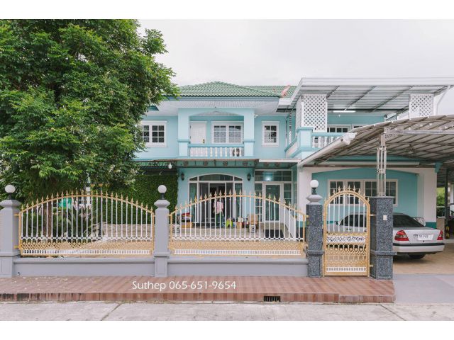 ขายบ้านเดี่ยว 2 ชั้น 139 ตร.วา 4 ห้องนอน หมู่บ้านเพลินใจ 2 ทับมา ระยอง