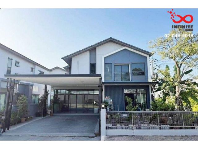 ขายบ้านเดี่ยว 2 ชั้น บ้านอณาสิริ กรุงเทพ-ปทุมธานี ซอยวัดไพร่ฟ้า บางคูวัด