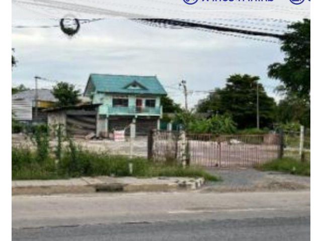 PK999บ้านเดี๋ยวพร้อมที่ดิน 2 ชั้นติดถนนใหญ่ข้างปั้ม PT 503 ตรว หน้ากว้าง 36 เมตรลึก 58 เมตร หน้าที่ดินติดถนนพหลโย