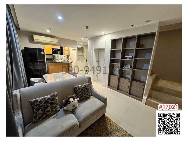 ขาย คอนโด The Sky Sukhumvit ห้อง moff 2 ชั้น ใกล้ BTS สถานีอุดมสุข