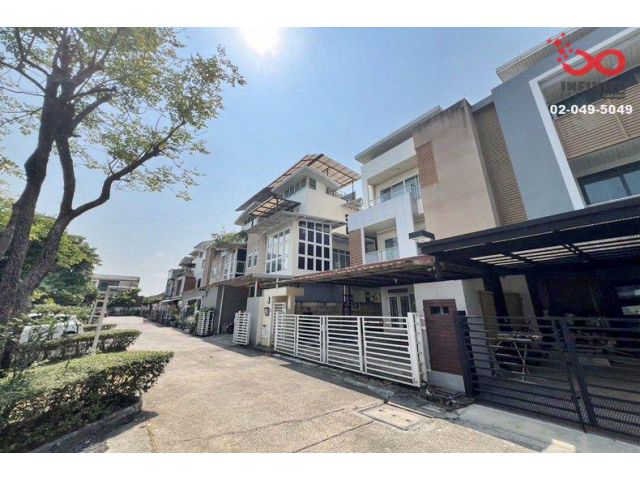 ขายบ้านเดี่ยว ไอริส เรสซิเดนซ์ ประดิษฐ์มนูธรรม ซอยร่วมน้ำใจ วังทองหลาง 40 ตร.ว. 3ชั้น