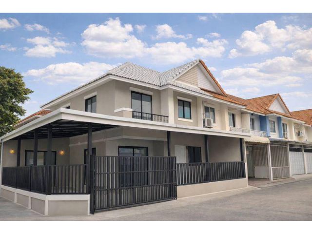 หมู่บ้านพฤกษา33 วัดลาดปลาดุก ทาวน์เฮาส์ 2 ชั้น หลังมุมถนนเมน  มีพื้นที่กว้าง ตกแต่งใหม่พร้อมอยู่ Minimal Cozy Style