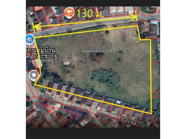L550-ขายที่ดินเปล่า 7-3-10 ไร่ (ผังสีเหลือง ใกล้ รร.นานาชาติ) ต.บ้านแหวน อ.หางดง จ.เชียงใหม่