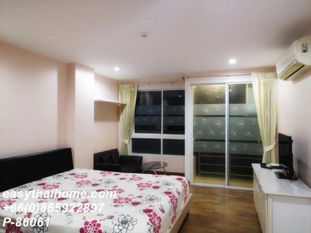 P-86061 ห้องสวย! พีจี พระราม 9 วิวเมือง, ใกล้ MRT, เพียง 2.5 ล้าน!  | Line Id: @easythaihome | 085-592-2897