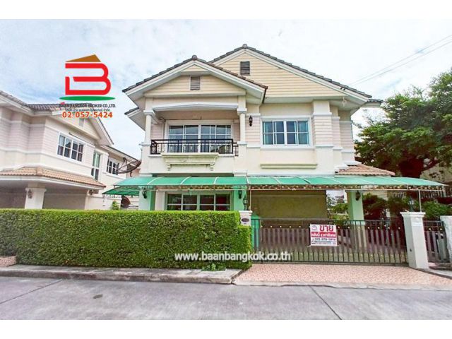บ้านเดี่ยว 2 ชั้น โครงการ สกุลธร วัชรพล-รามอินทรา เนื้อที่ 55.5 ตร.ว. ใกล้ห้าแยกวัชรพล ถนนรามอินทรา แขวงท่าแร้ง เขตบางเขน