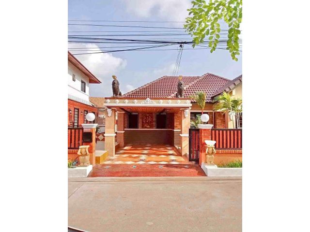 H1085 บ้านเดี่ยวให้เช่า 2 ห้องนอน 2 ห้องน้ำ ซอยสยามคันทรีคลับ