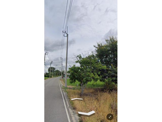 ขายที่ดินแปลงสวย 371 ตรว. ต.บางเสาธง อ.บางเสาธง จ.สมุทรปราการ ที่ติดคลองน้ำ ใกล้ตลาดนางรำ