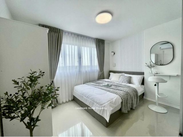LM25-0165 ขายห้องชุด ลุมพินี เซ็นเตอร์ แฮปปี้แลนด์ นวมินทร์ ขนาด 27.57 ตรม 1 นอน 1 น้ำ อาคารB ชั้น7 รีโนเวทใหม่