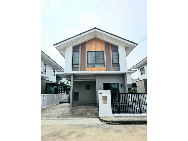 หมู่บ้านเพอร์เฟคพาร์ค ราชพฤกษ์-346 ปทุมธานี บ้านแฝด 2 ชั้น  สไตล์บ้านเดี่ยว ทำเลดี โครงการใหม่  พร้อมของแถมหลายรายการ