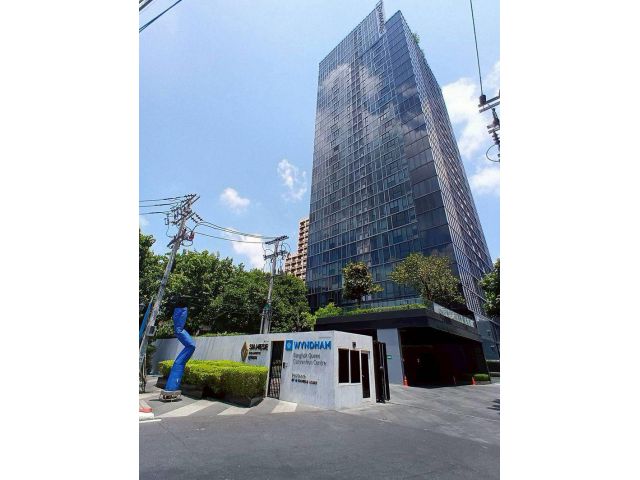 ขายคอนโด Wyndham Bangkok Queen Convention Center ใกล้ MRT ศูนย์ฯ สิริกิติ์ พื้นที่ใช้สอย 55 ตารางเมตร ถนนพระราม 4