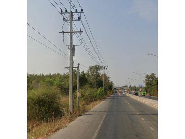 ขายที่ดินว่างเปล่าอำเภอเขาวงติดถนนหลัก เส้น กุฉินารายณ์-เขาวง ใกล้ๆกับ รร สมฤทัย 10ไร่ๆละ950,000.-บาทหน้ากว้าง100เมตร
