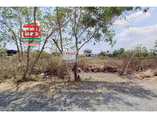 ที่ดิน ซอยเลียบวารี 59 (ใกล้สำนักงานเขตหนอกจอก) เนื้อที่ 90 ตรว.แขวงโคกแฝด เขตหนองจอก