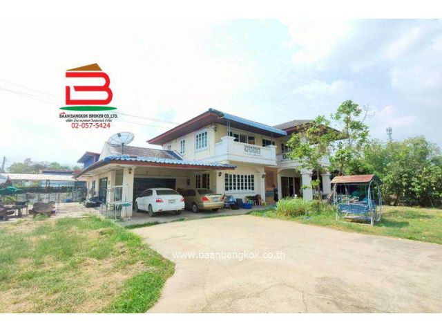 ที่ดินพร้อมสิ่งปลูกสร้าง ซอยลำลูกกา คลอง 8 (ใกล้วัดดอนใหญ่) เนื้อที่ 1 ไร่ ตำบลลำลูกกา อำเภอลำลูกกา จังหวัดปทุมธานี