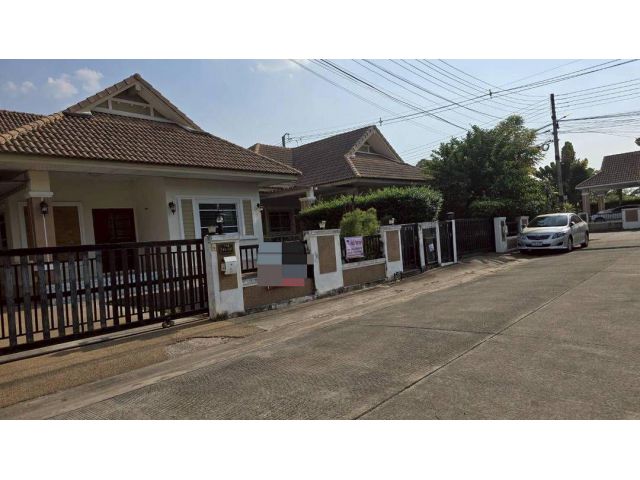 co-agent  บ้านว่างให้เช่า บ้านเดี่ยวชั้นเดียว  ทำเลริมบึงแก่นนคร