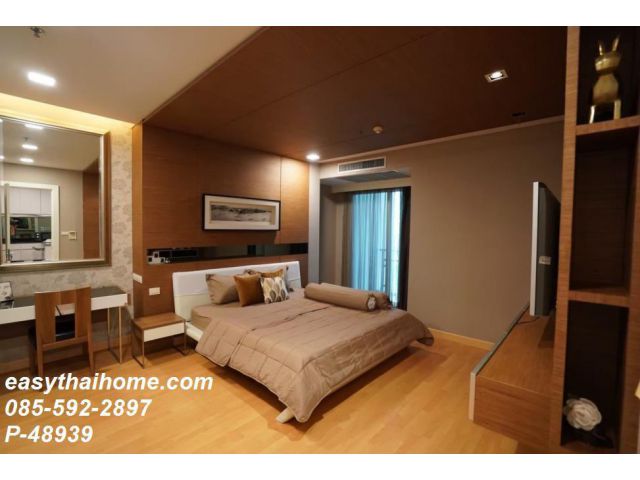 คอนโดหรูให้เช่า! ติด BTS เอกมัย ณุศาศิริ แกรนด์ 2 ห้องนอน P-48939 เขตคลองเตย] | 40,000 | line @easythaihome 085-592-2897