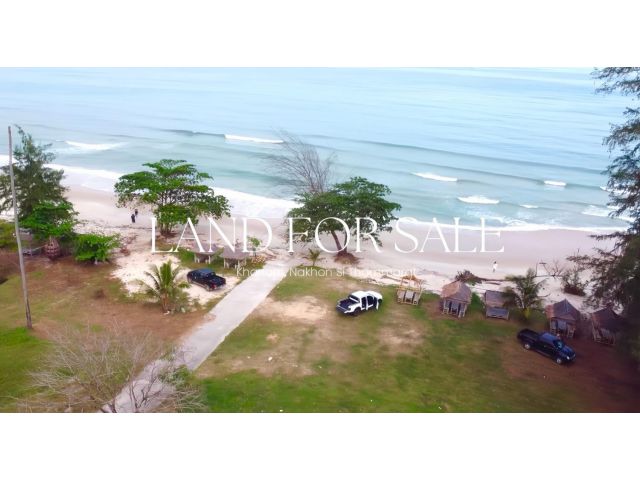 [ ขาย / เช่า ] ที่ดินติดหาดสวย @ขนอม นครศรีธรรมราช
