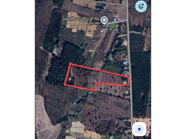 ขายที่ดินสวย 19 ไร่ติดถนนทางลัดไปบ้านท่าสะอาด บ้านน้อยนาคำ