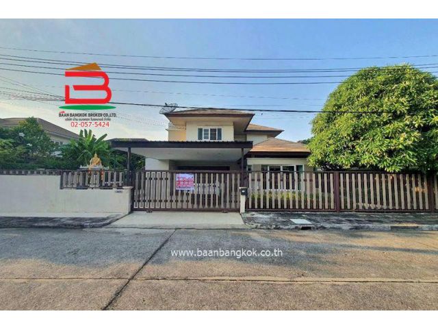 บ้านเดี่ยว บ้านสิริยา วัชรพล (ใกล้เพลินนารี่มอลล์) เนื้อที่ 140 ตรว. แขวงท่าแร้ง เขตบางเขน