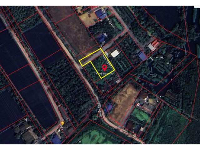 ขายที่ดิน ตำบลสามพราน อำเภอสามพราน นครปฐม ซอยบ้านหงษ์ 1 เนื้อที่ 335.5 ตร.ว.