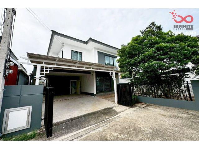 ขายบ้านเดี่ยว ดีไลท์ ดอนเมือง–รังสิต 2ชั้น 45ตร.ว.บ้านหลังริม พร้อมอยู่
