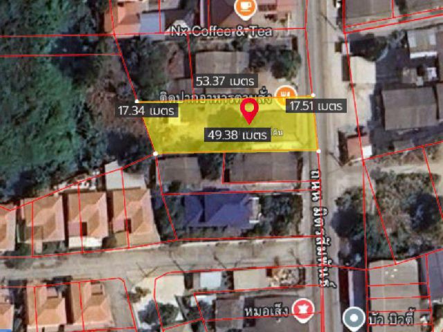 ขายที่ดินบ้านปึก 200 ตรว. ติดถนนเส้นมิตรสัมพันธ์ ใกล้หาดบางแสน-5กม. อ.เมืองชลบุรี