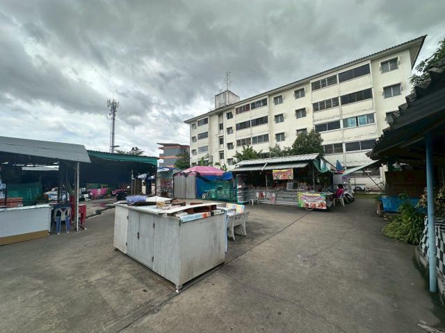 ให้เช่าพื้นที่ เพื่อประกอบกิจการตลาด โครงการบ้านเอื้ออาทรปทุมธานี (บางคูวัด)
