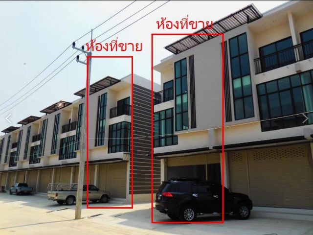 ขายถูกมาก!! อาคารพาณิชย์ 3 ชั้นห้องหัวมุมทั้ง 2 ห้อง ทำเลทอง อ.เมือง จ.สุพรรณบุรี ใกล้โลตัส  โรบินสันฯ