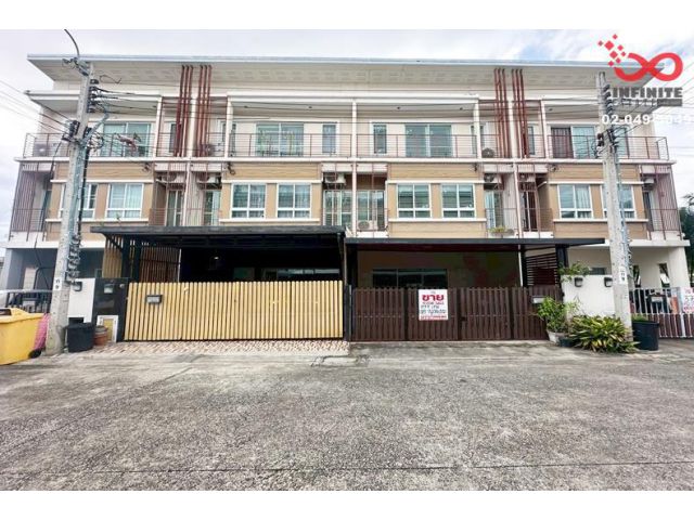 ขายทาวน์โฮม 3ชั้น 21ตรว.วิลเลต ซิตี้ พัฒนาการ38 สวนหลวง