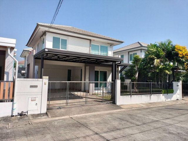 #ให้เช่าบ้านเดี่ยวหมู่บ้านชัยพฤกษ์ปิ่นเกล้าสาย-5 ต.บางเตย อ.สามพราน จ.นครปฐม 50 ตารางวา 3 ห้องนอน 3 ห้องน้ำ แอร์ 3 เครื
