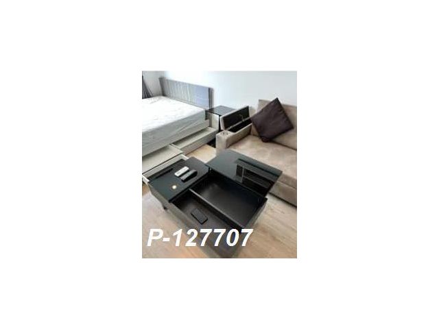 P-127707 วิวเมือง! ไอดีโอ วุฒากาศ สตูดิโอ 21 ตร.ม. พร้อมเฟอร์ฯครบ! ใกล้ BTS วุฒากาศ | Line Id: @easythaihome | 085-592-2897