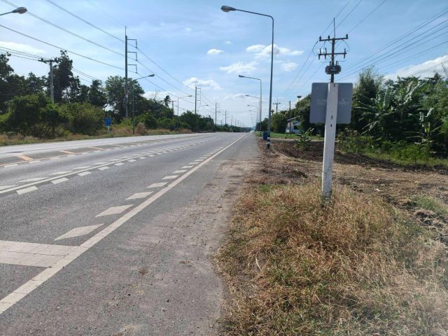 ขายที่ดิน 8 ไร่ ติดถนน 4 เลน ต.ช่องสาริกา อ.พัฒนานิคม จ.ลพบุรี