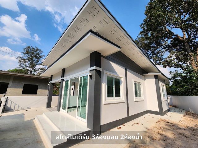 แสนสุขโฮม หนองมะนาว บ้านสไตล์โมเดิร์น