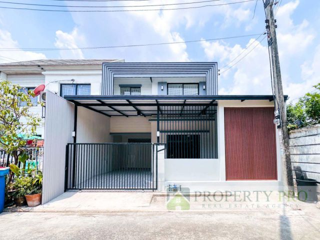 ขาย บ้าน พฤกษา 40 รังสิต คลอง 3 ทาวน์โฮม 2 ชั้น ขนาด 20 ตรว 120 ตรม 3 นอน 2 น้ำ รีโนเวทใหม่ ใกล้ รังสิต-นครนายก