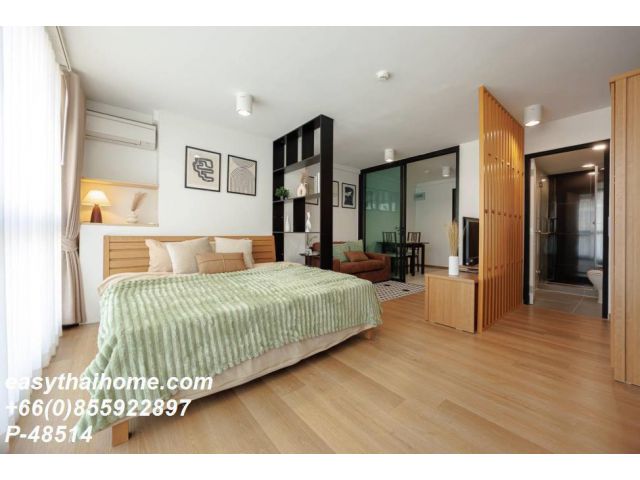 เจ้าของลดราคา! ให้เช่าคอนโด P-48514 แบงค์คอก เฟ'ลิซ สุขุมวิท 69 ห้องสตูดิโอ 33 ตร.ม. ชั้น 5 วิวเมือง เฟอร์ฯ ครบ มีเครื่องซักผ้า+เตาไฟฟ้า ใกล้ BTS
