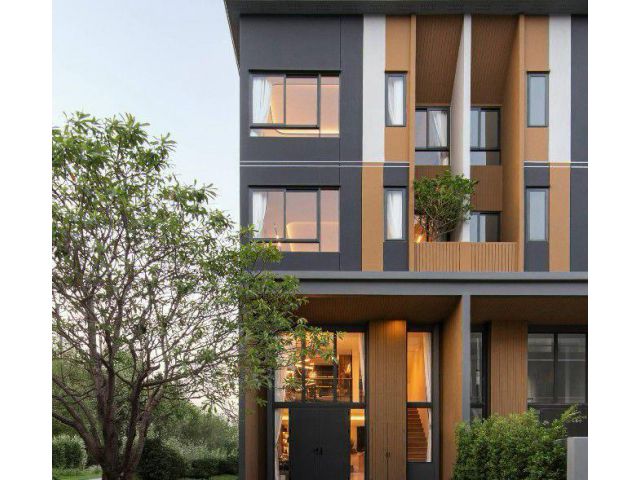 ให้เช่า ทาวน์โฮม 3.5 ชั้น Patio วัชรพล–รามอินทรา ที่ดินเริ่มต้น 19.50 ตารางวา 3 ห้องนอน แขวงท่าแร้ง เขตบางเขน กรุงเทพ